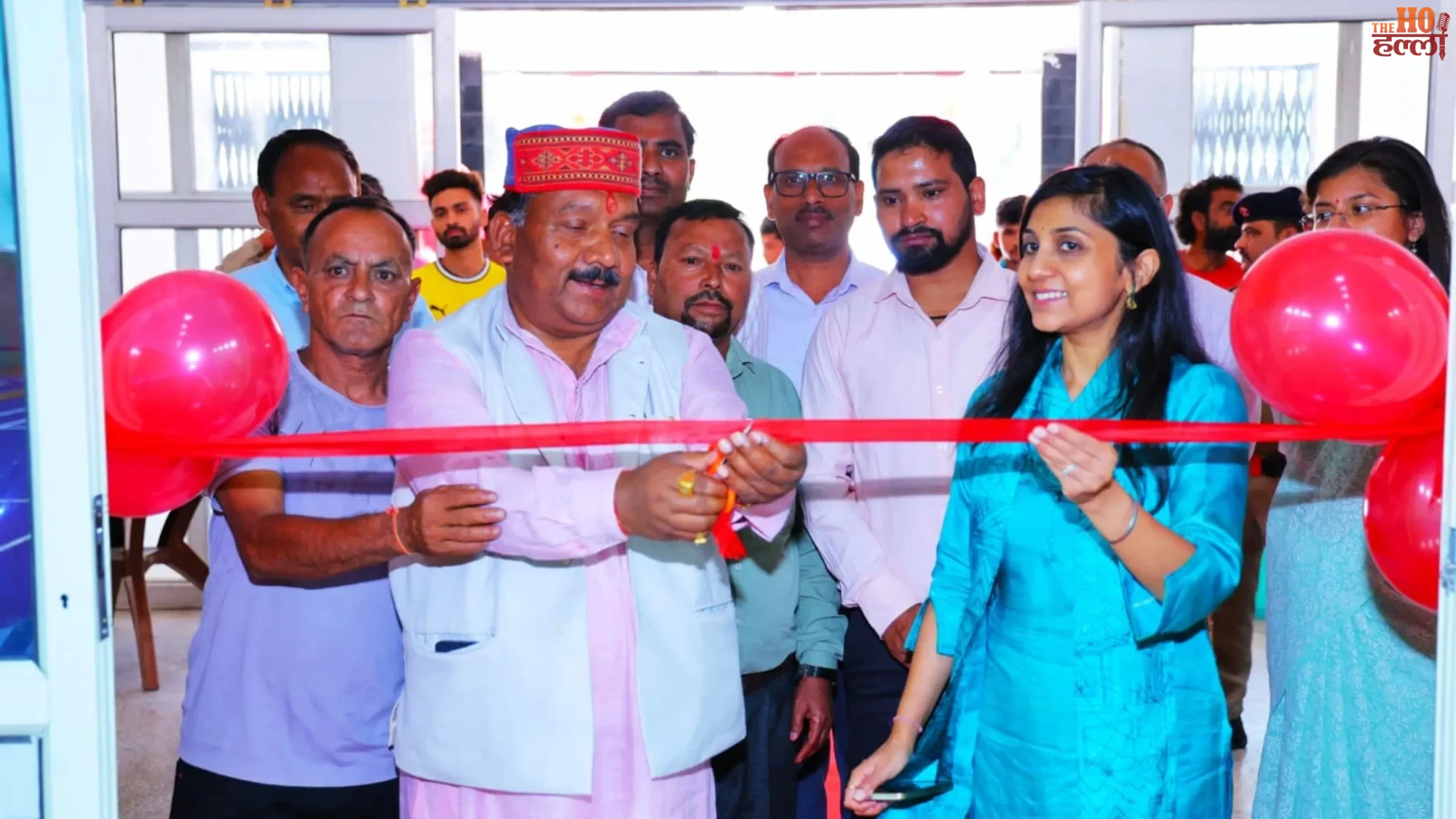 pauri-indoor-stadium-kandolia-badminton-court-launch-players