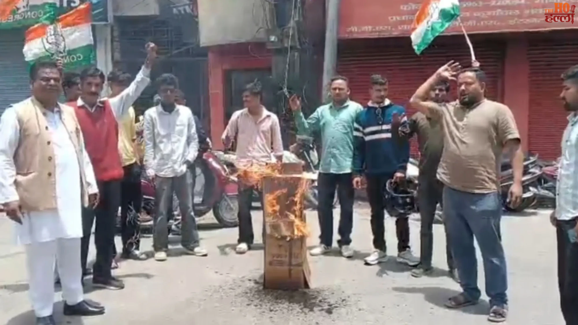 Political Row Over Calling PM Modi ‘God’ Youth Protest