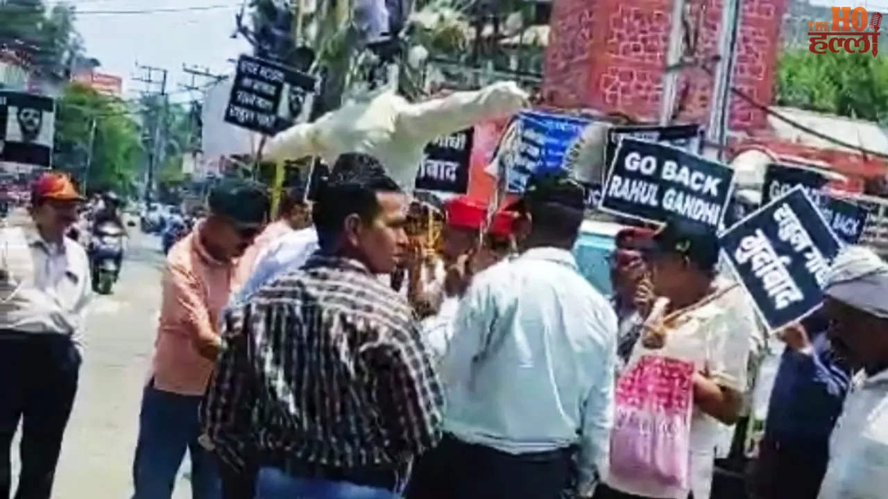 Protests Erupt in Dehradun Ahead of Rahul Gandhi’s Visit