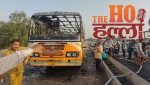 Roadways Bus Catches Fire Driver’s Quick Actions Save Lives (1)