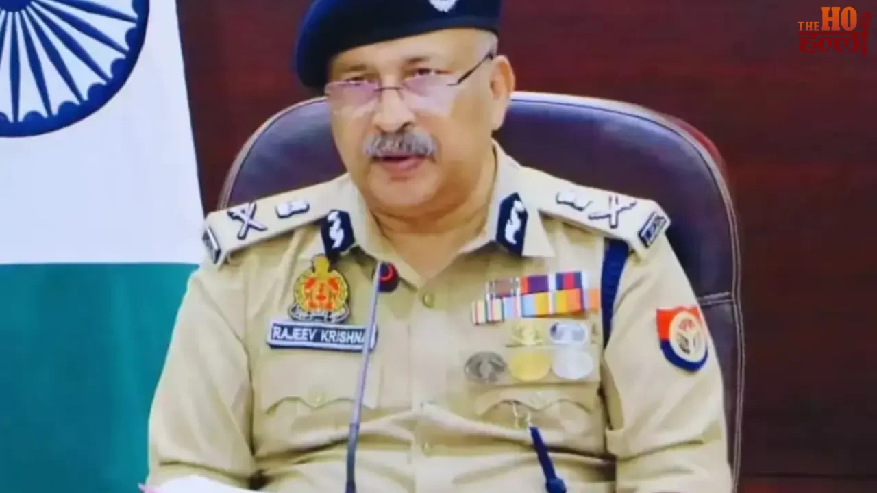 UP DGP Rajeev Krishna Sends Strong Warning to Criminals