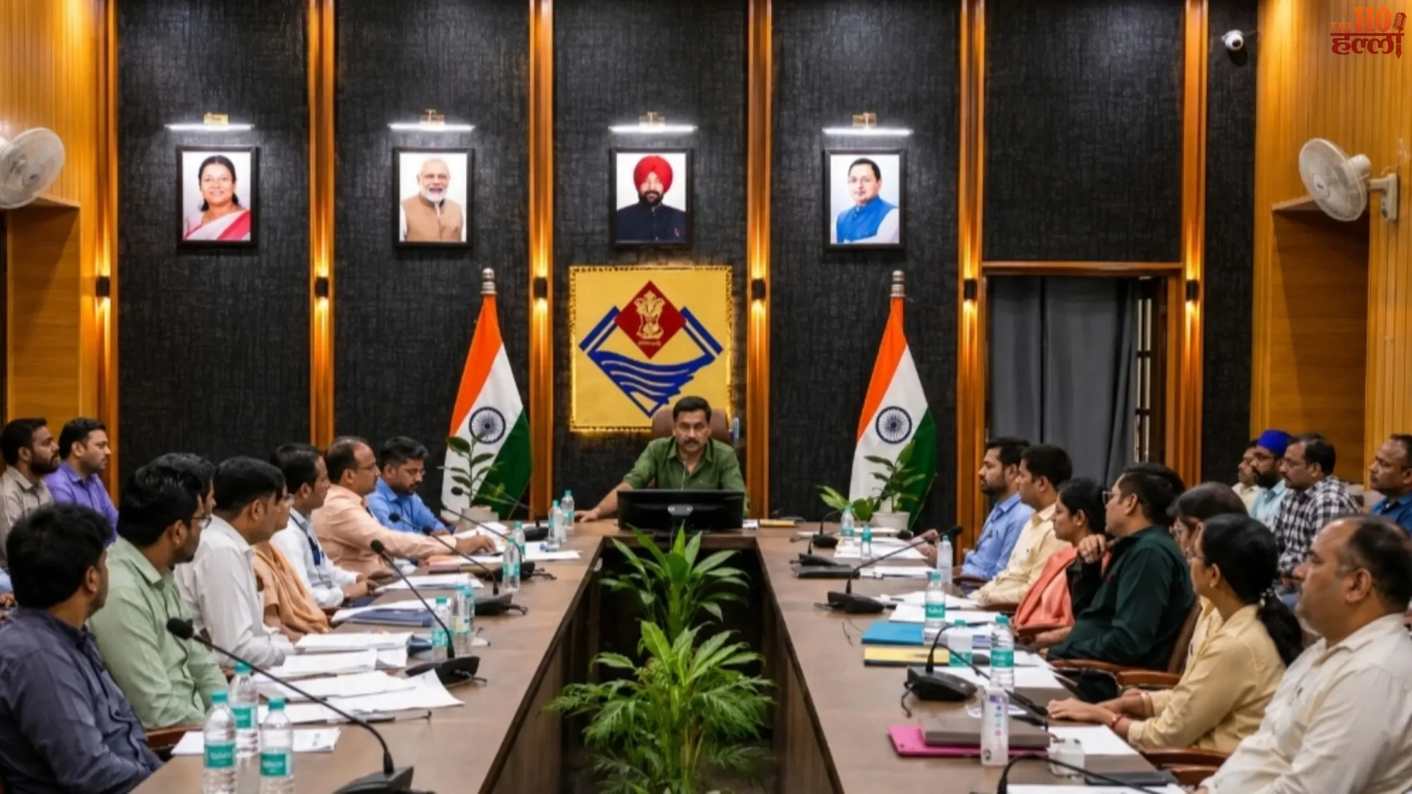 uttarakhand-monsoon-preparedness-satpal-maharaj-reviews-roads-flood-spots