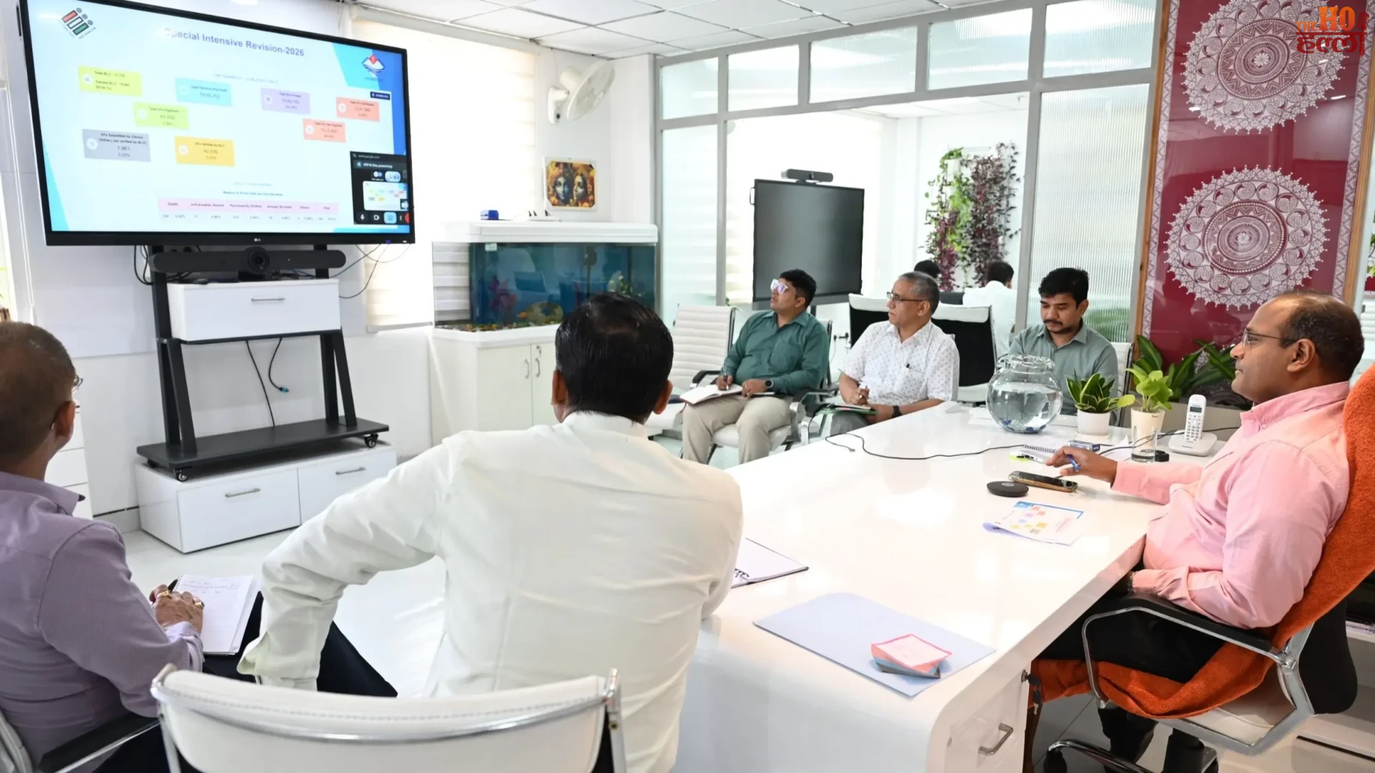 Uttarakhand SIR Campaign Admin's Progress Update