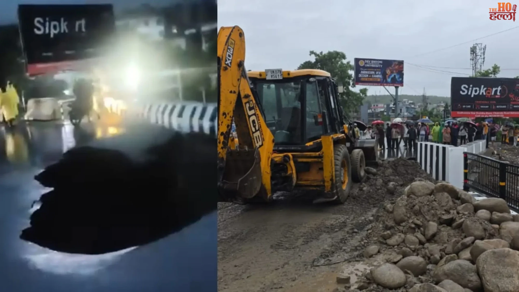 dehradun-heavy-rain-tons-bridge-approach-road-caves-in