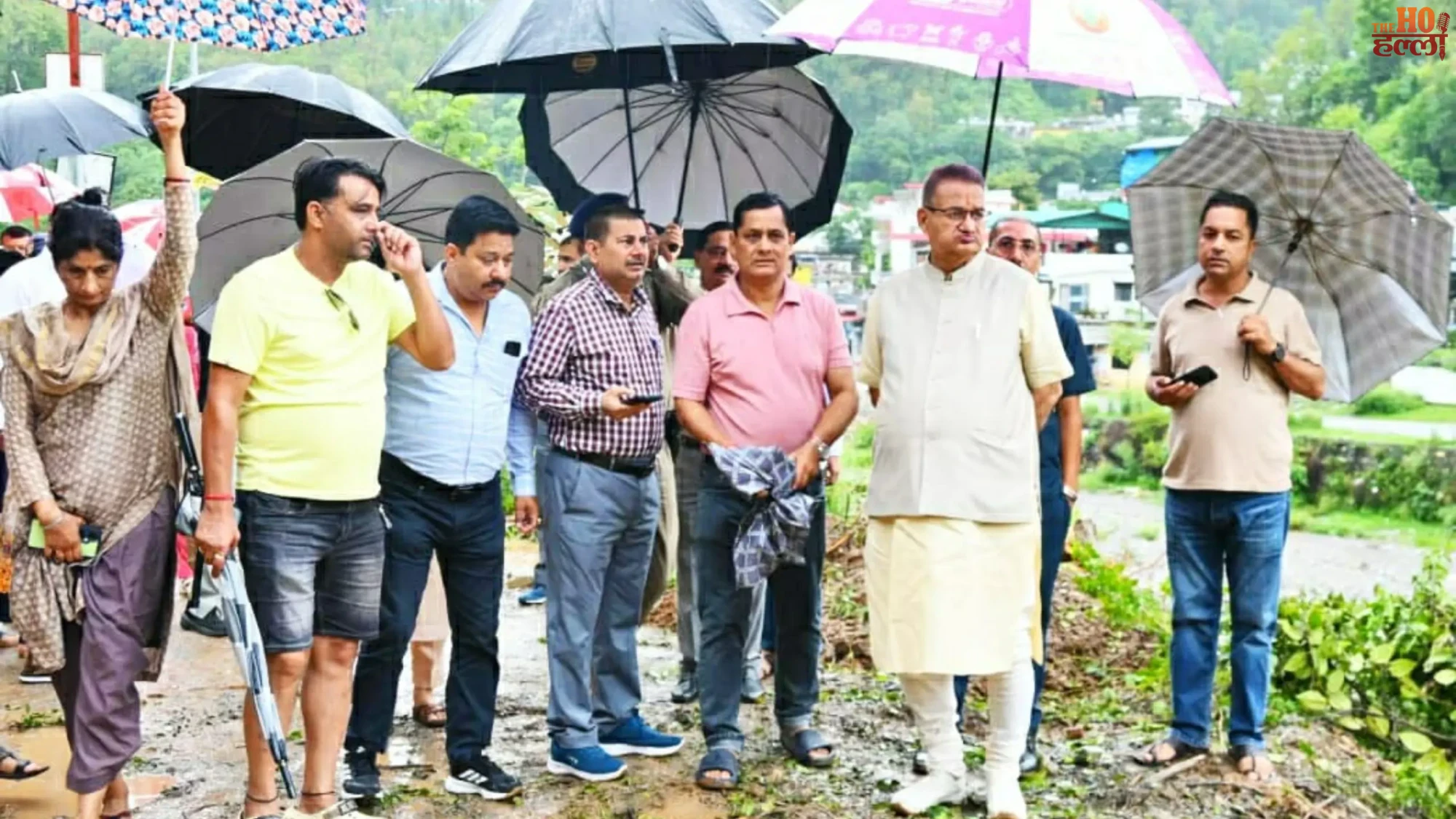 dehradun-minister-ganesh-joshi-inspection-bijapur-dam-garhi-cantt-road