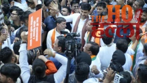 lucknow-bjp-protest-pankaj-choudhary-congress-office-march-stopped (2)