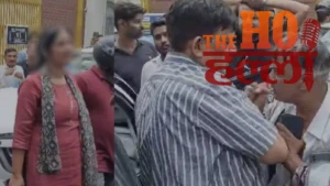 lucknow-butler-palace-road-high-drama-husband-confronts-wife-lic-officer (2)