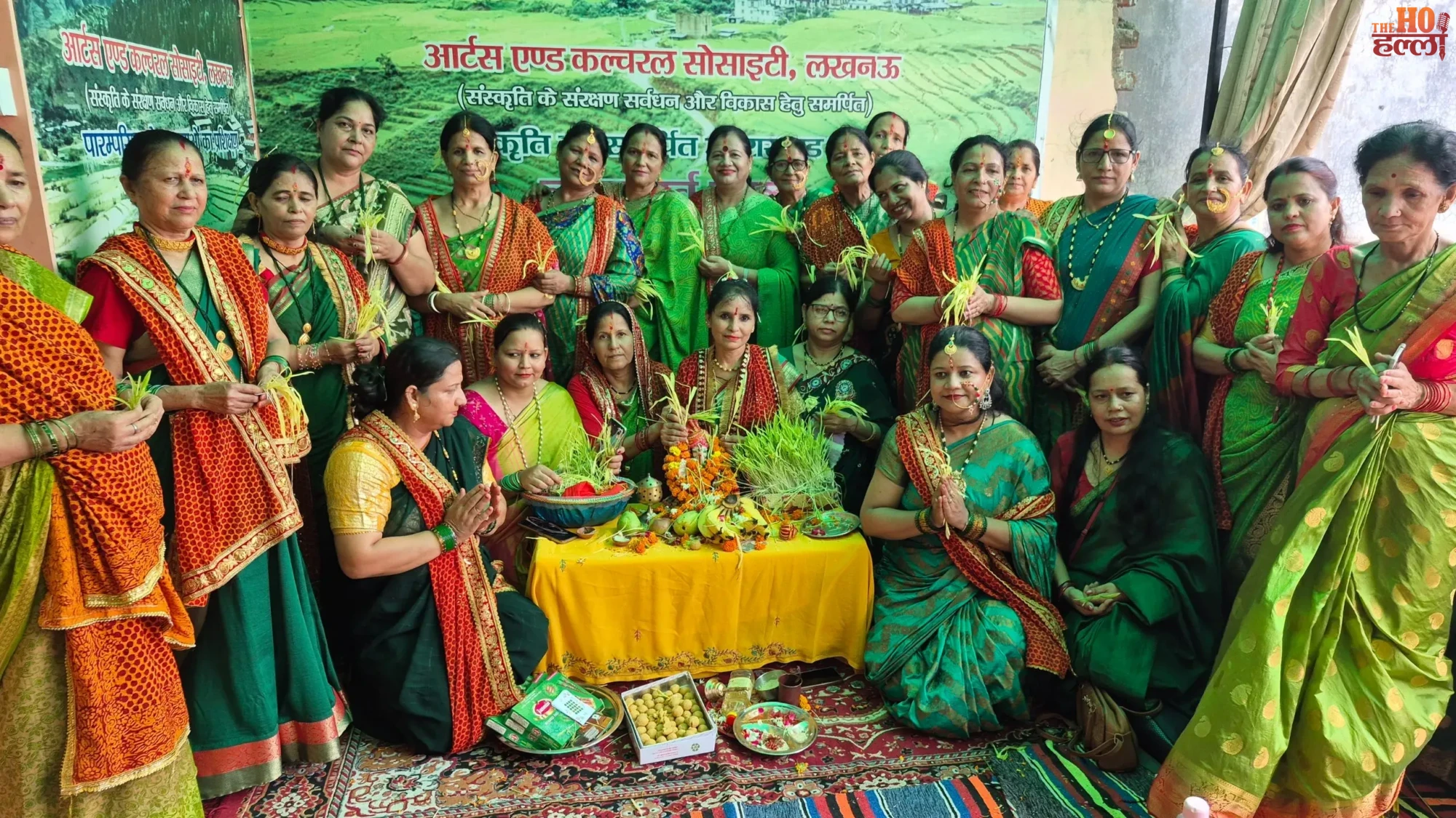 lucknow-harela-festival-uttarakhand-samaj-jhora-dance-plantation-drive