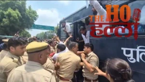 lucknow-neet-paper-leak-bhim-army-protest-dharmendra-pradhan-resignation (2)