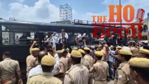 lucknow-neet-paper-leak-bhim-army-protest-dharmendra-pradhan-resignation (3)