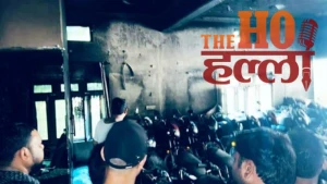 Massive Showroom Fire Destroys 27 Bikes in Sitapur (1)