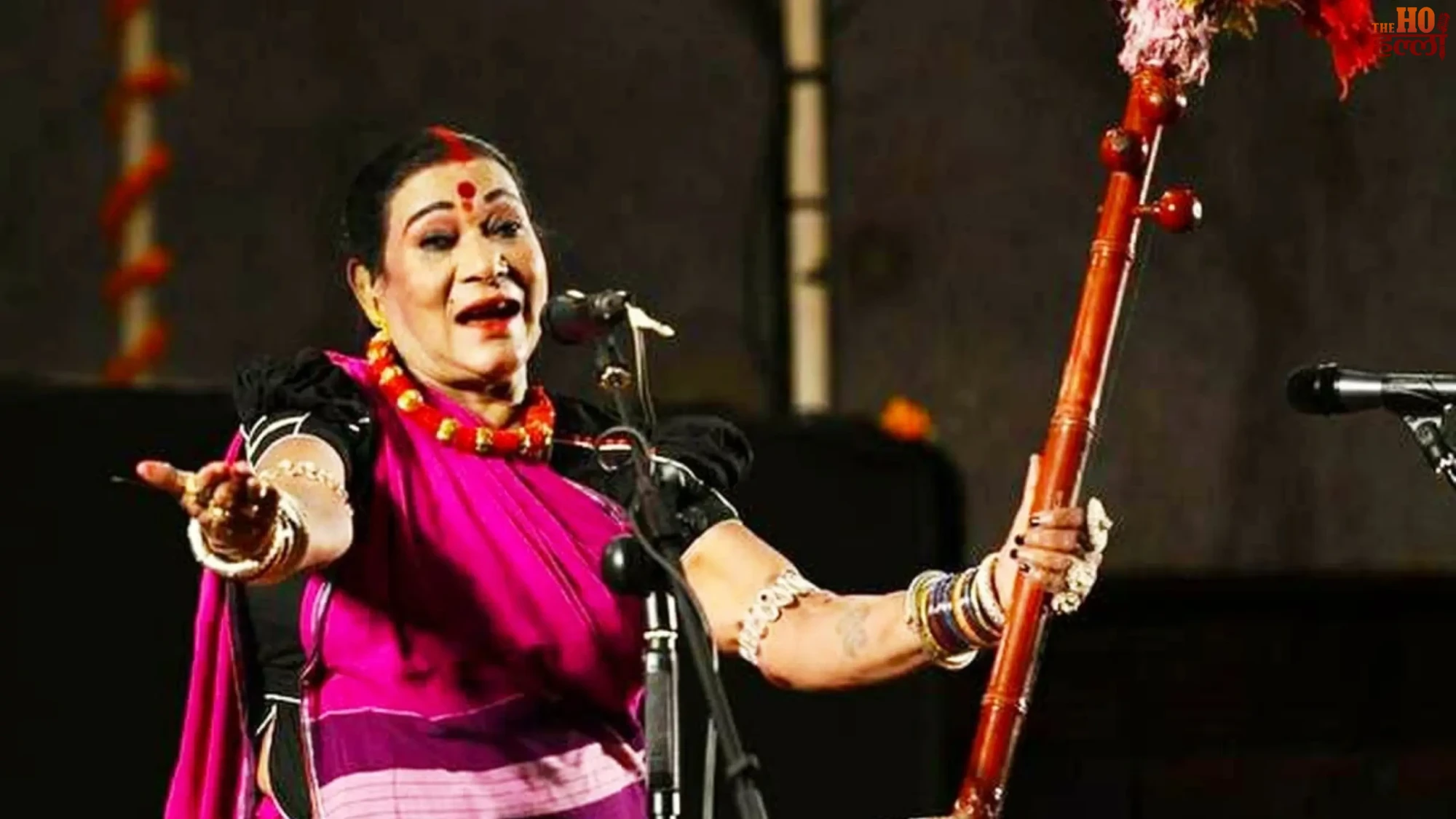 pandvani-singer-teejan-bai-ashes-immersed-prayagraj-triveni-sangam