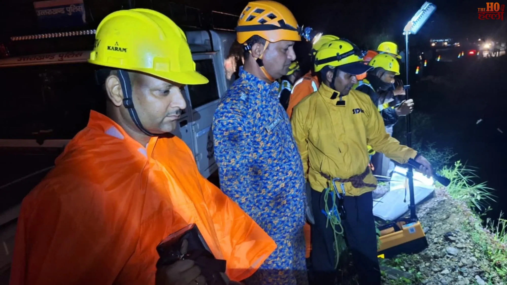 rudraprayag-phata-barasu-road-dumper-accident-two-dead-rescue-operation