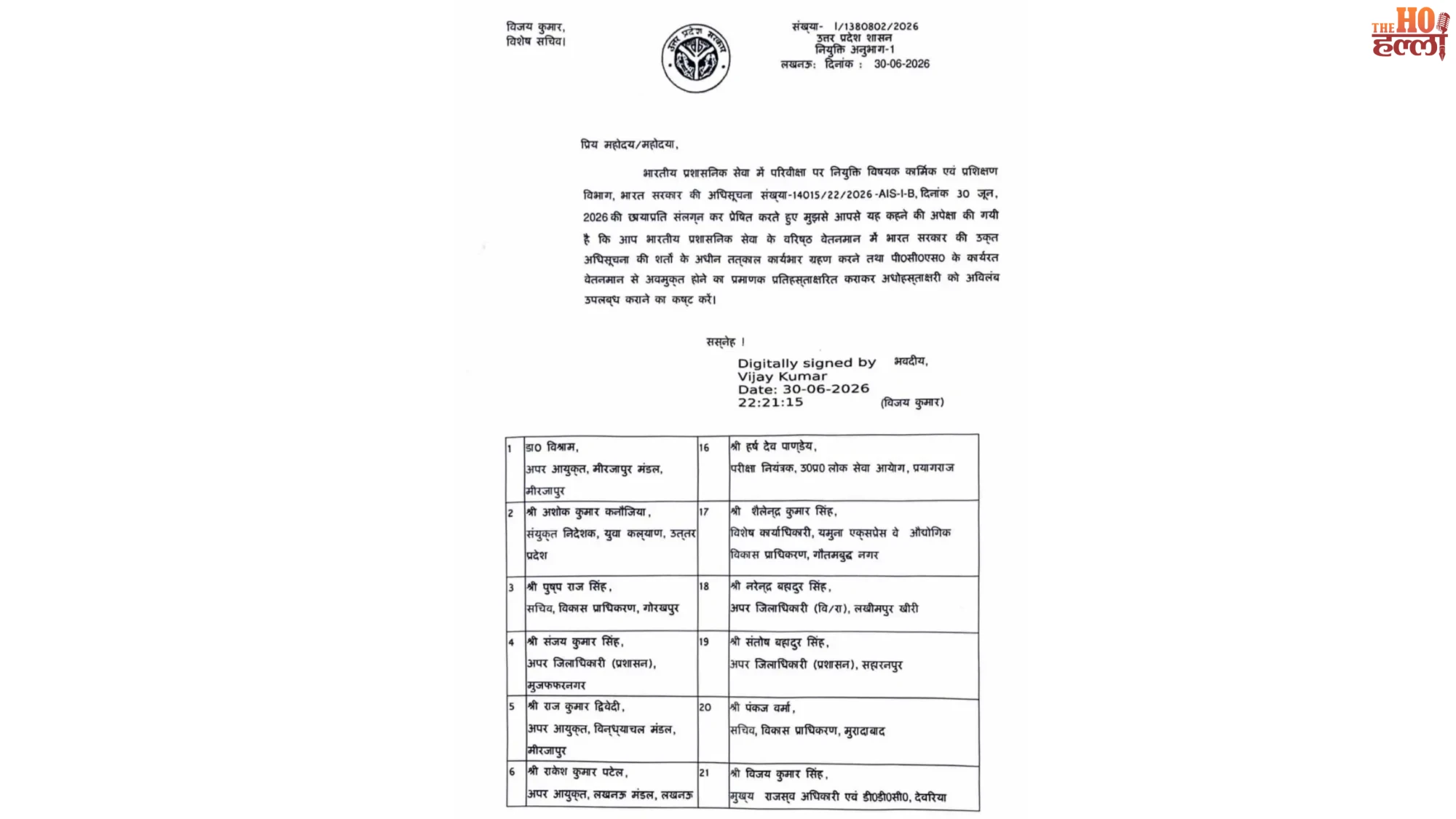 up-bureaucracy-29-pcs-officers-promoted-to-ias-cadre-order-issued