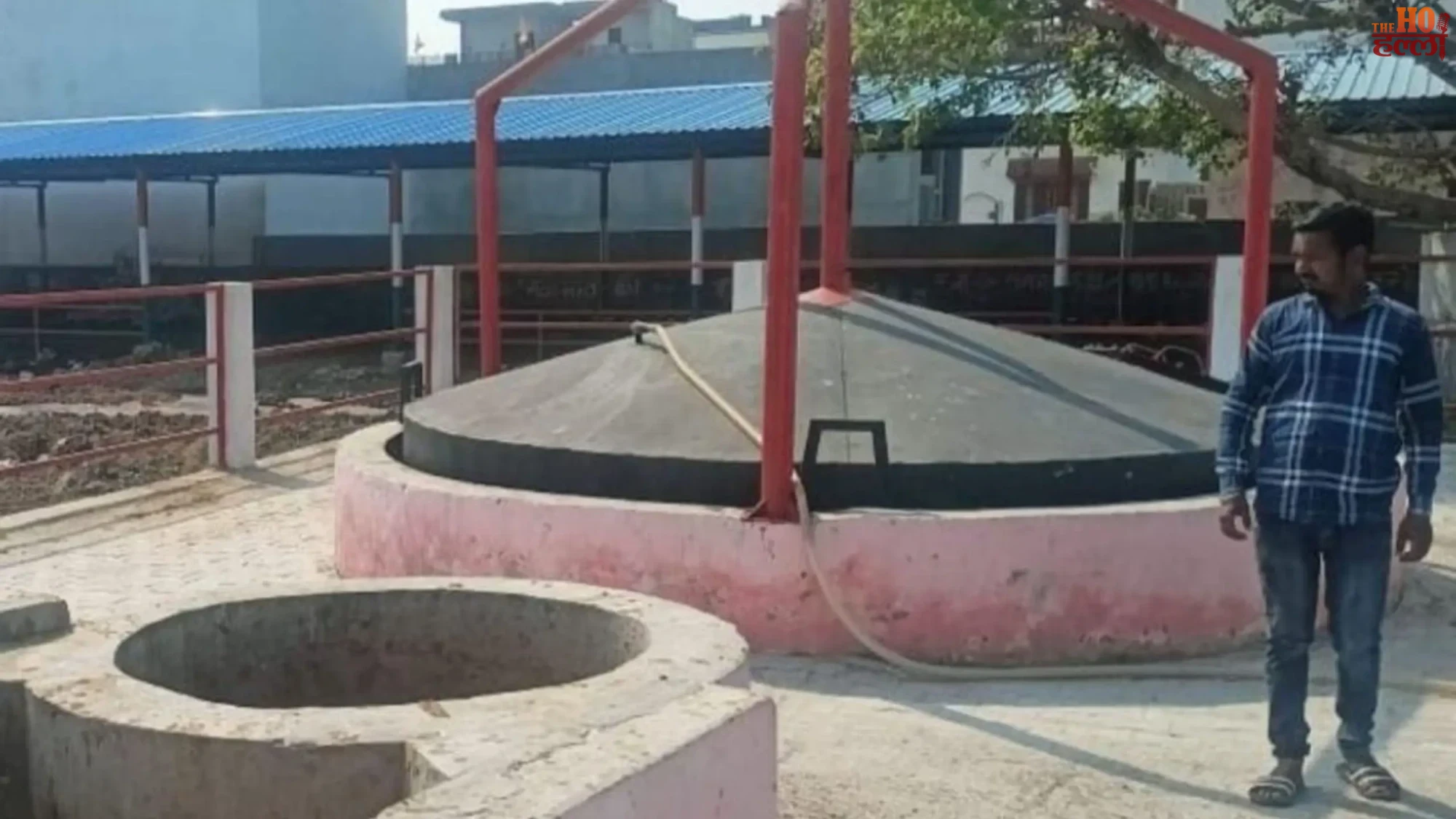up-govt-iit-delhi-biogas-plant-model-village-jhansi-palinda