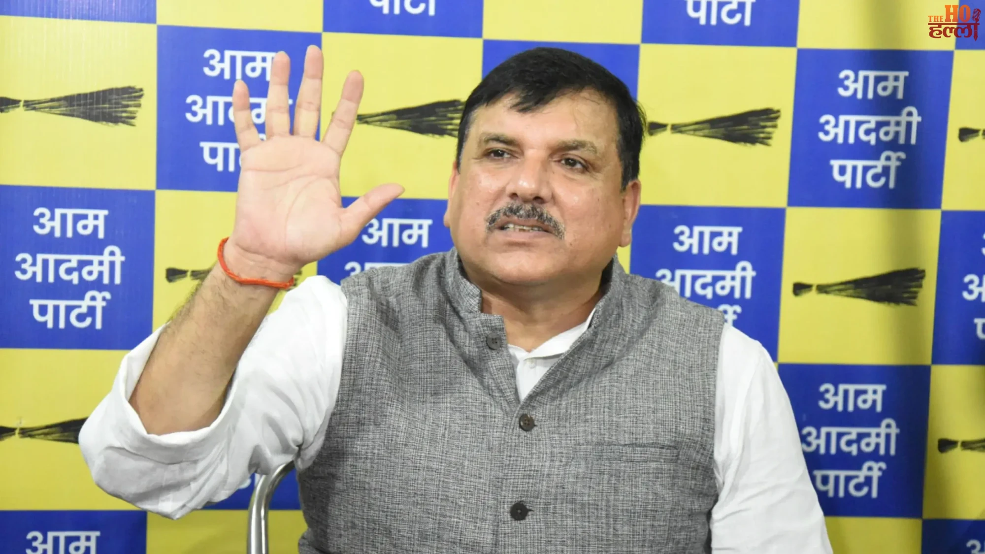 up-politics-aap-sanjay-singh-champat-rai-ram-mandir-trust-donation-allegations