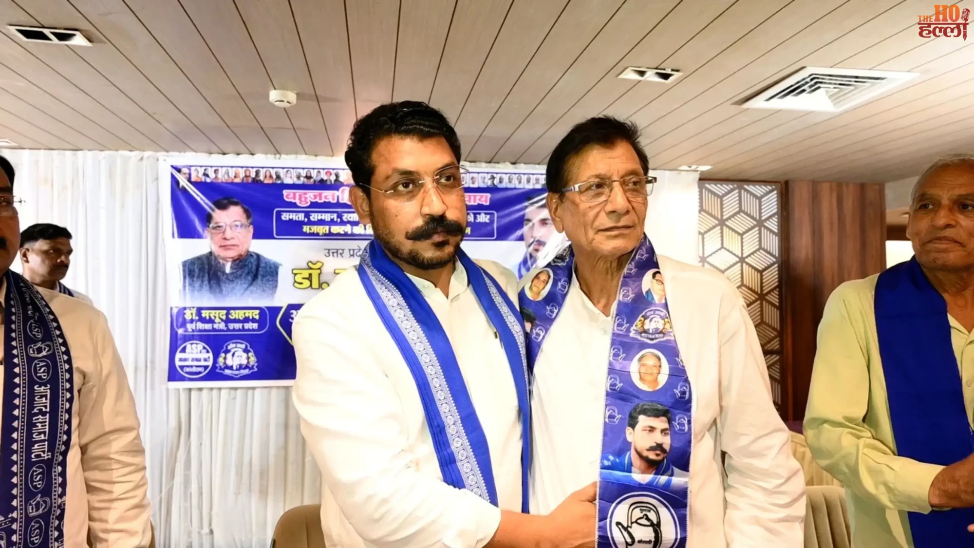 up-politics-former-minister-dr-masood-ahmed-joins-azad-samaj-party-chandrashekhar-azad