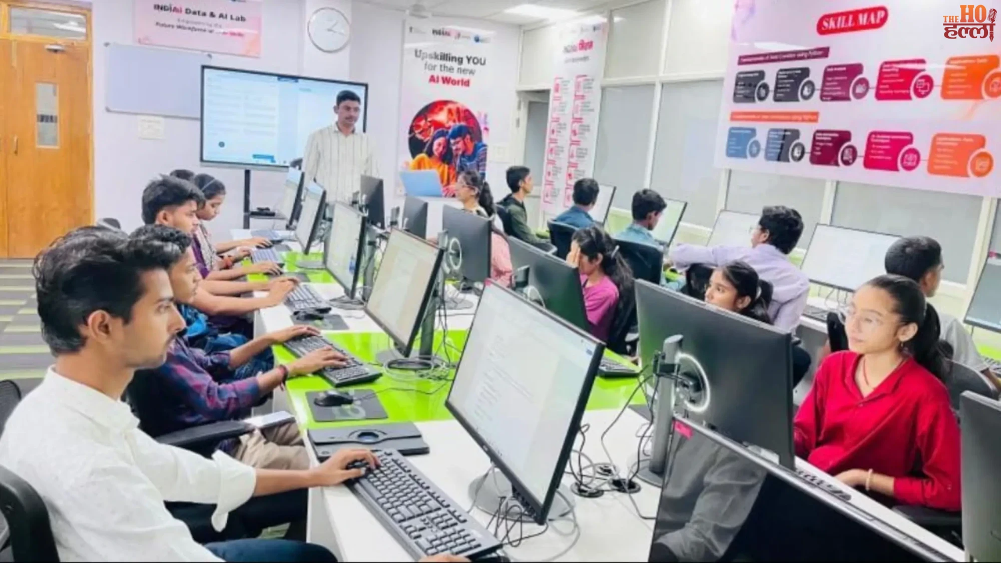 up-skill-development-mission-1-lakh-youth-ai-training-placement