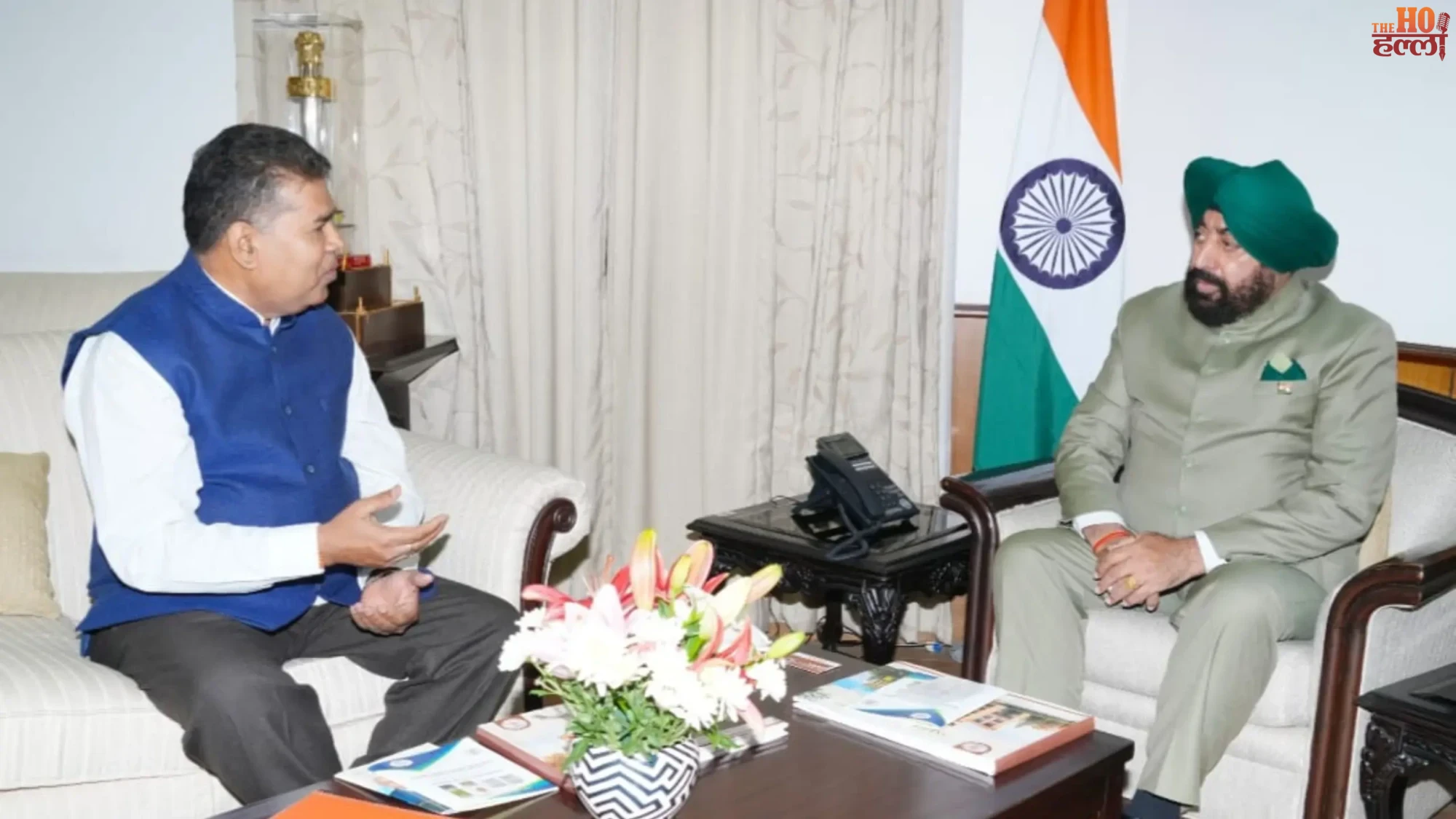 uttarakhand-governor-gurmit-singh-reviews-ayurveda-university-projects