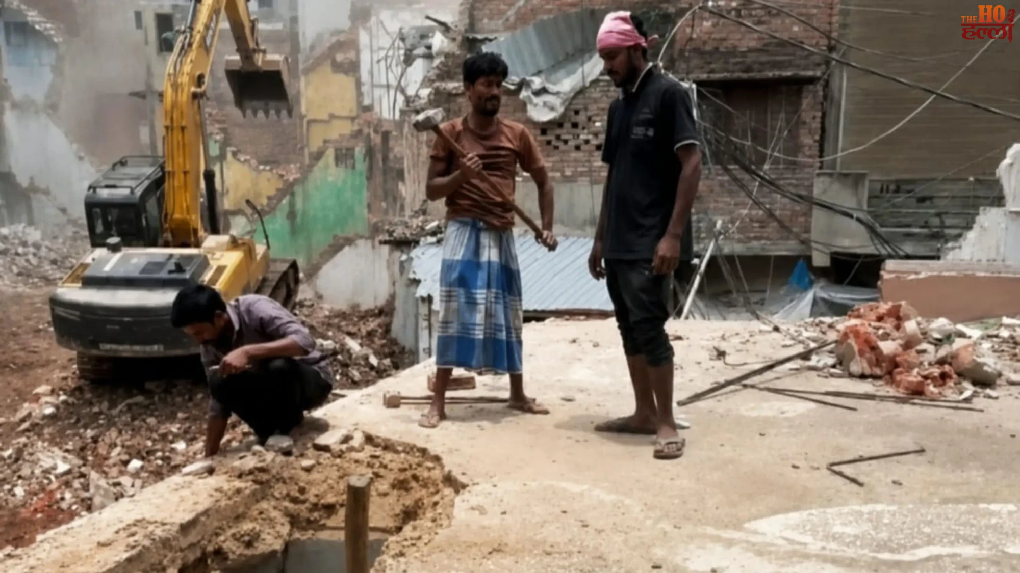 varanasi-dalmandi-road-widening-langra-hafiz-masjid-demolition
