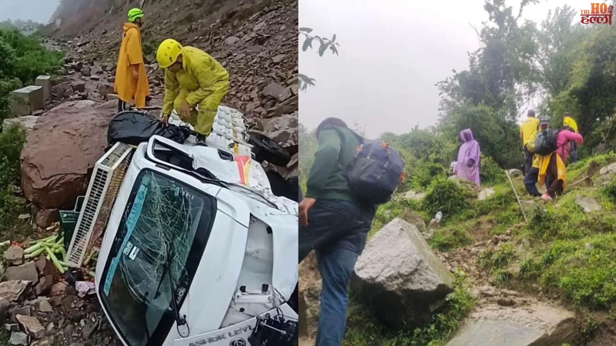 Yamunotri Yatra Halting Rain Causes Landslide Tragedy