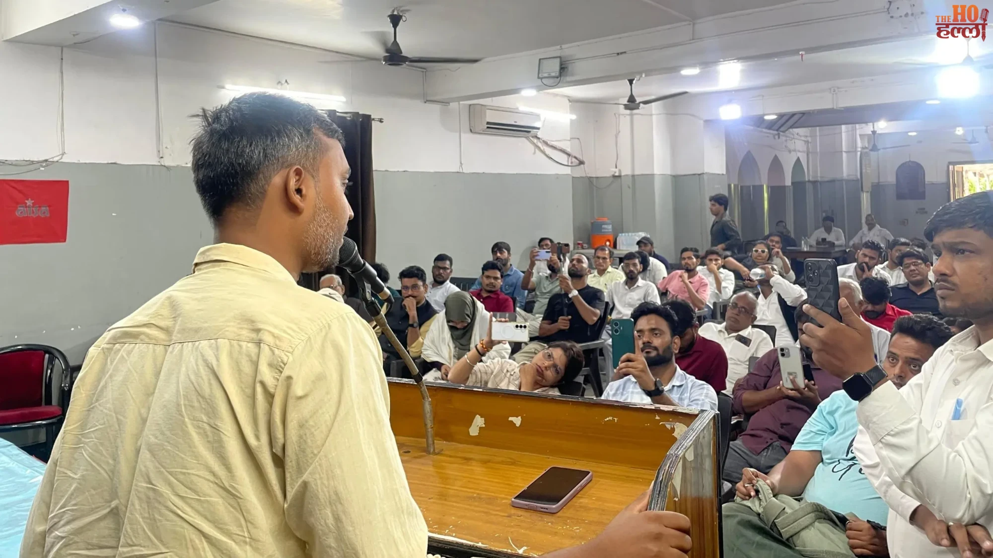 aisa-paper-leak-protest-lucknow-movement-student-demands