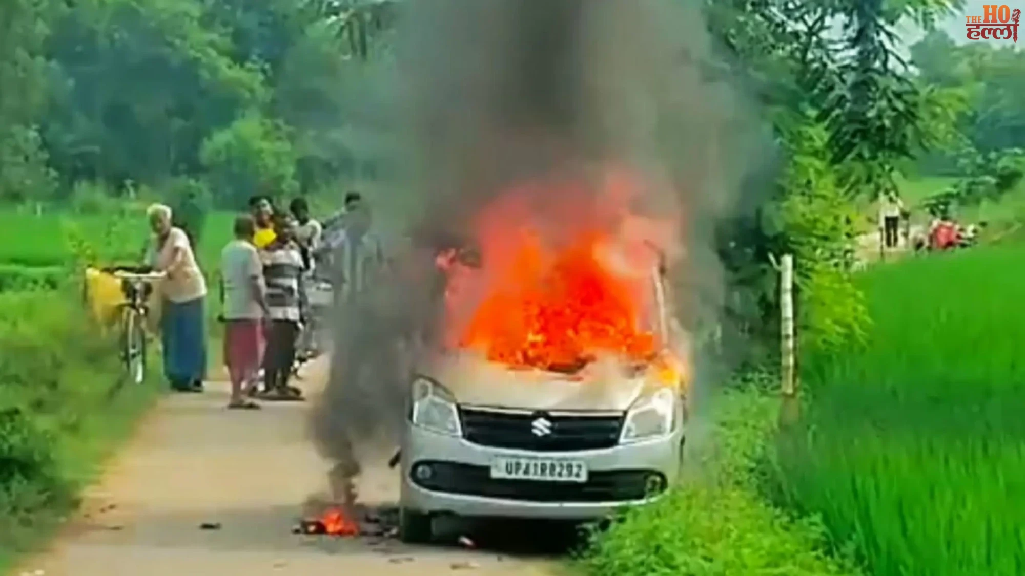 barabanki-wagon-r-car-fire-rajnarayan-verma-death
