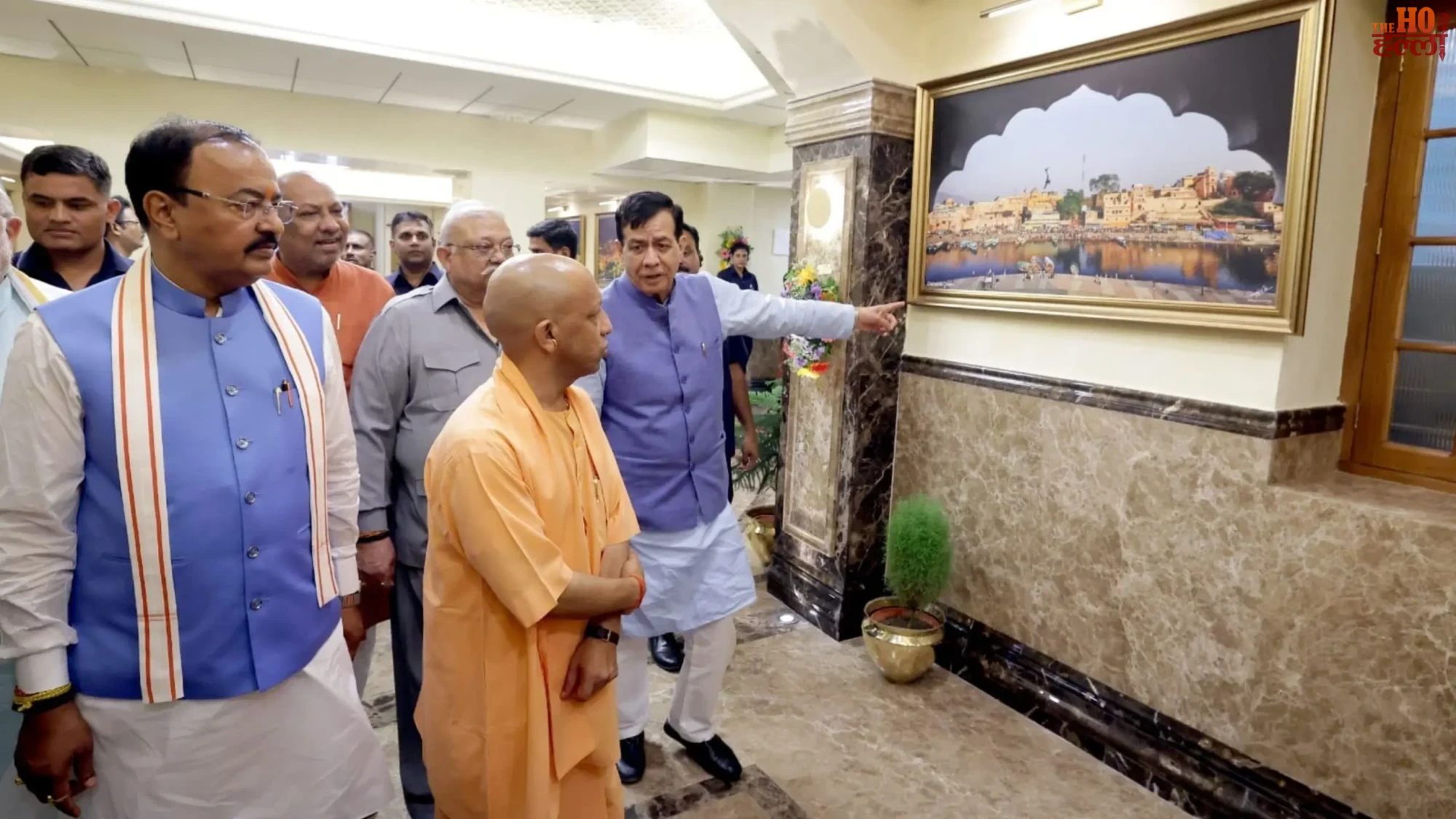cm-yogi-inaugurates-up-vidhan-bhavan-podcast-studio-renovated-corridor