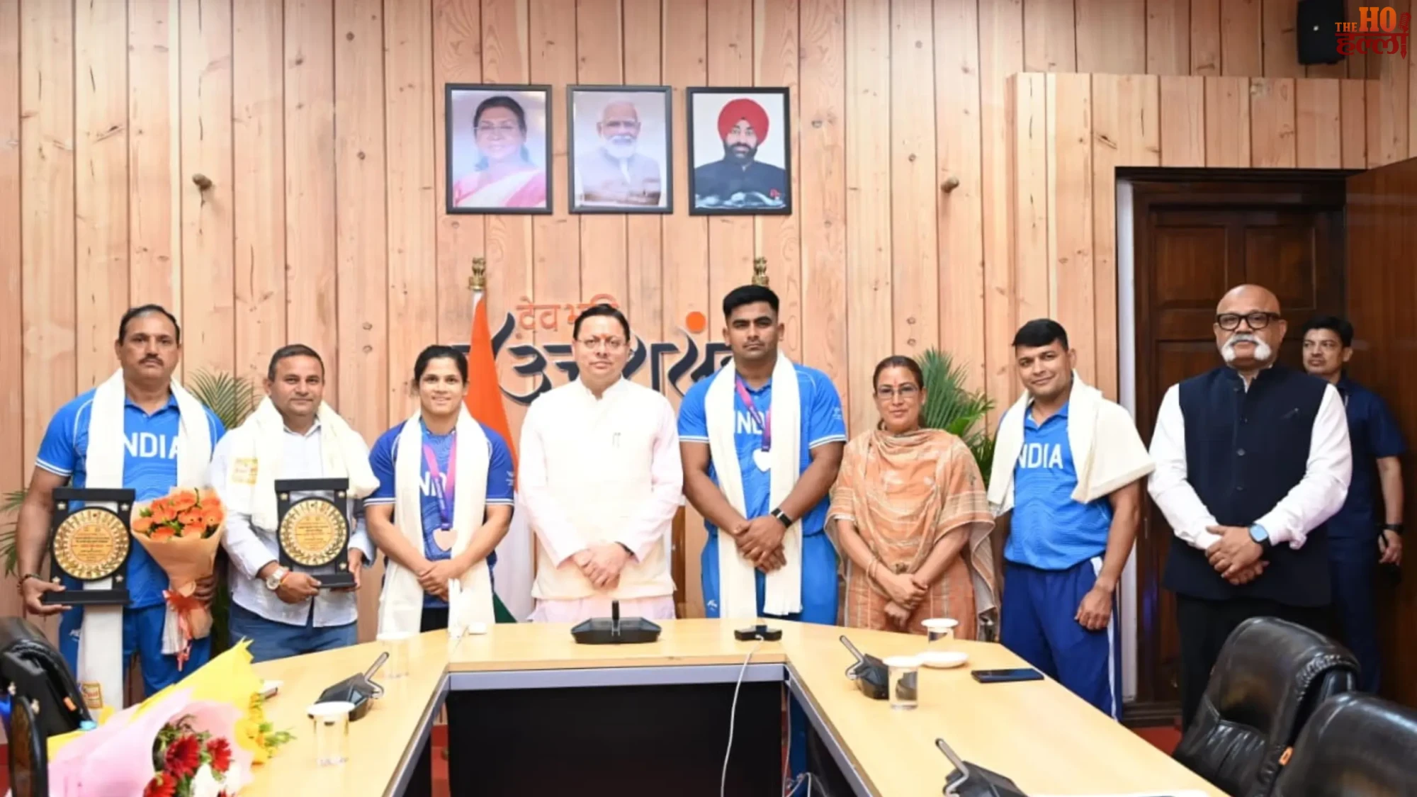 CWG 2026 CM Dhami Honors Uttarakhand Athletes