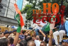 dalit-issue-congress-protest-mahendra-bhatt-residence-uttarakhand