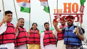 लहरों पर लहराया तिरंगा, बच्चों ने लगाए भारत माता की जय के नारे, देशभक्ति से गूंज उठी टिहरी (2)