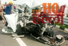 Ganga Expressway Accident Child Among Two Dead