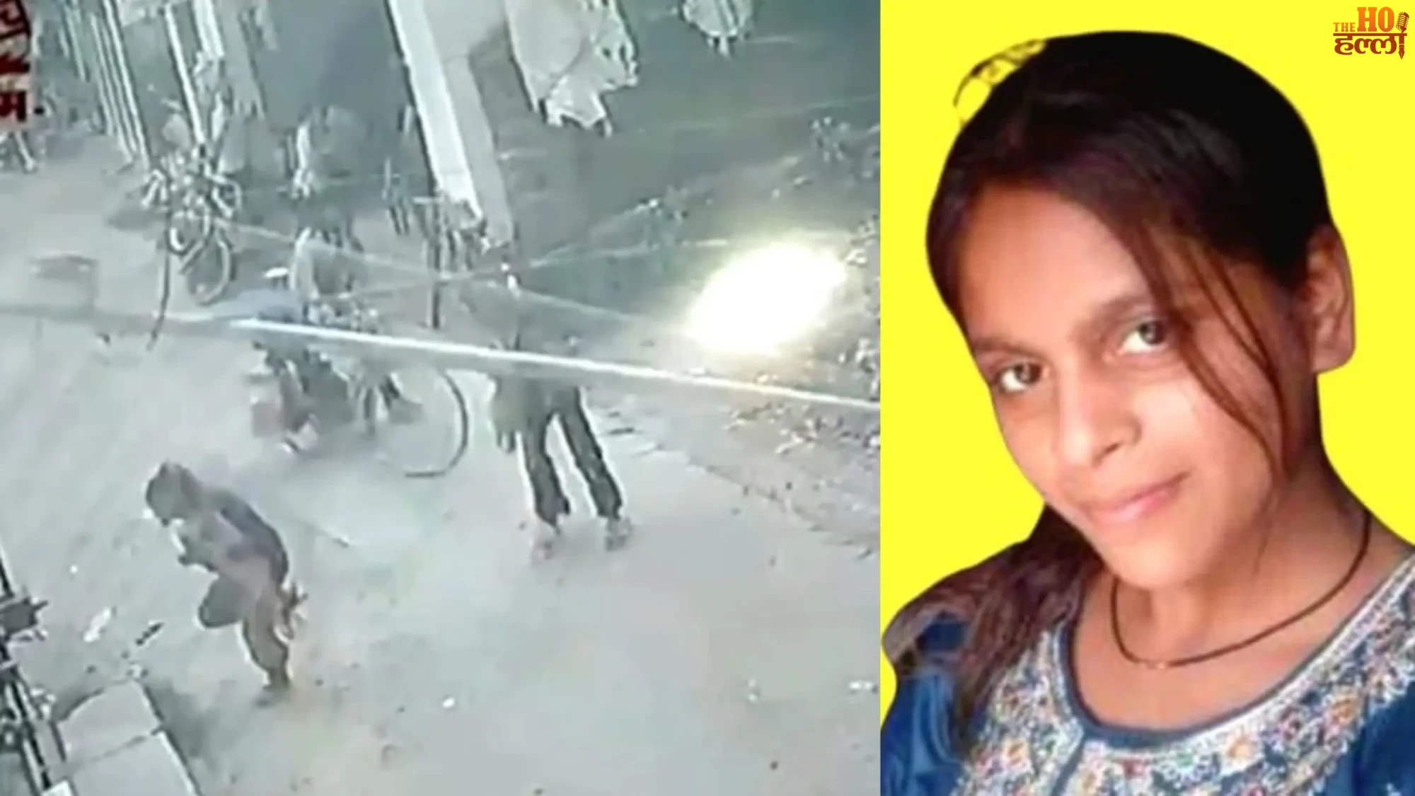 hardoi-news-student-dies-as-electric-pole-falls-cctv
