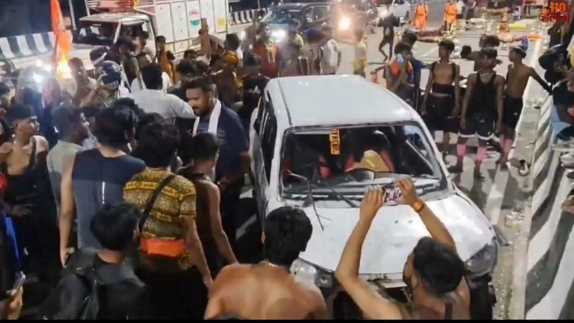 haridwar-kanwar-yatra-bawal-manglaur-car-vandalized-one-arrested