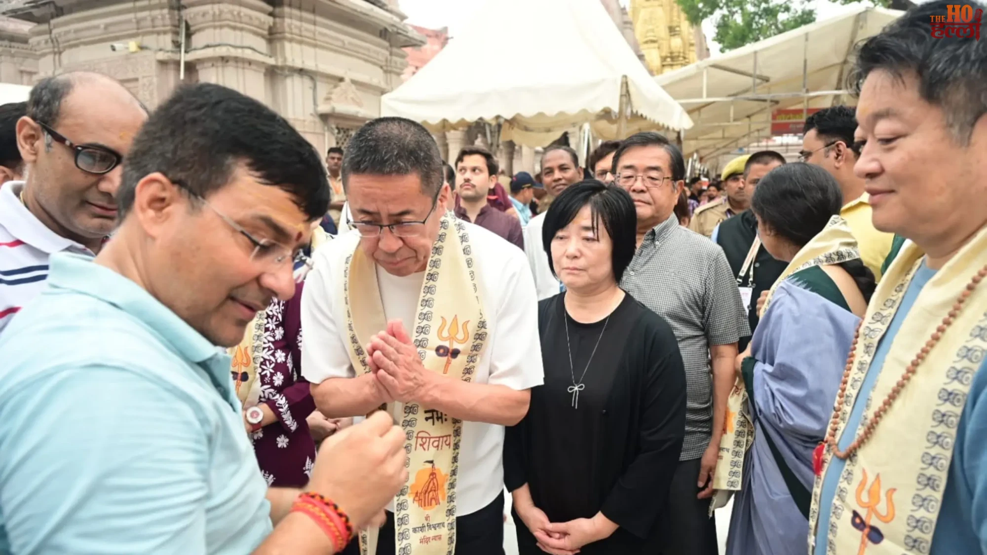 japanese-delegation-kashi-vishwanath-sarnath-visit