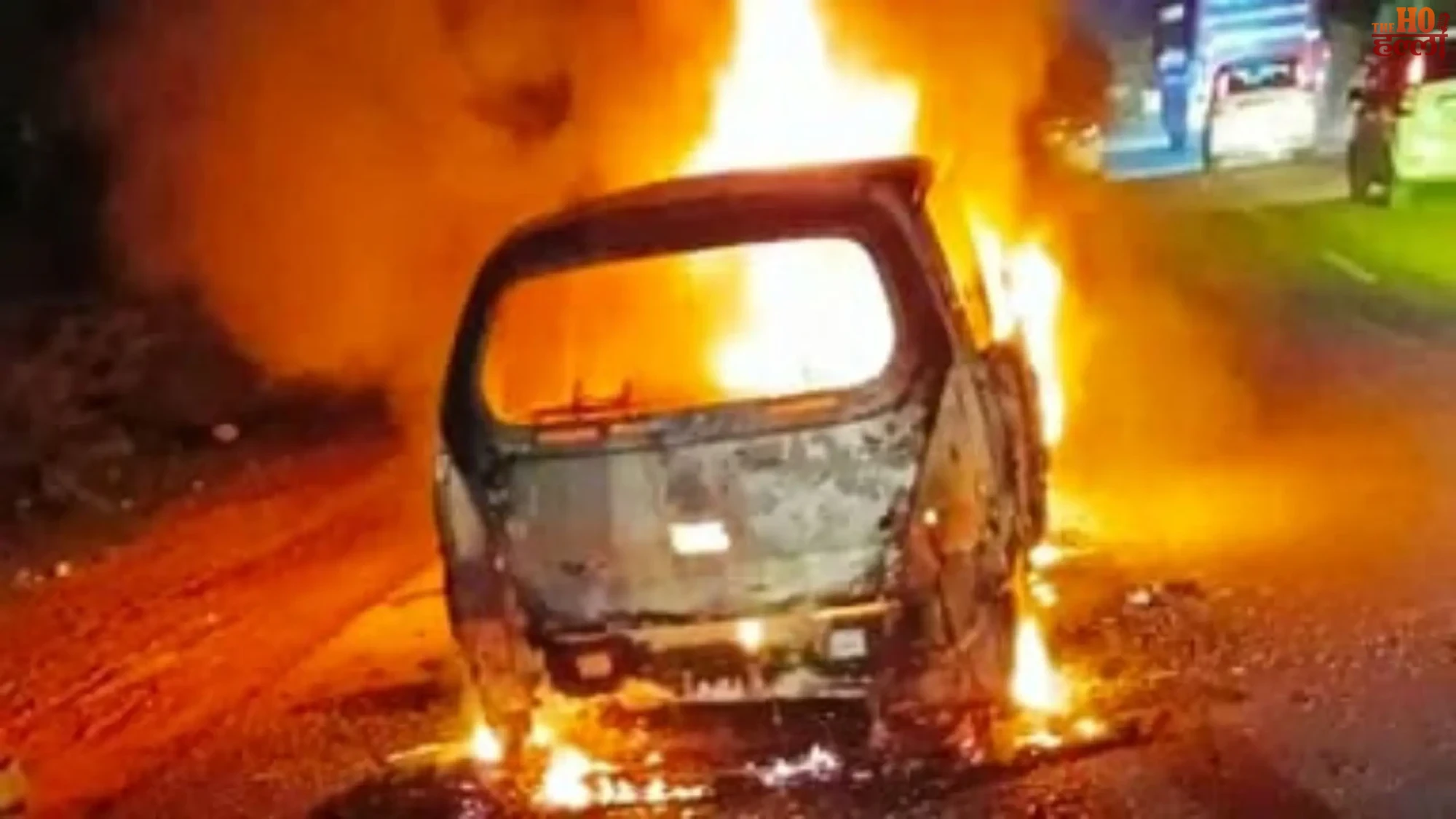 lucknow-bkt-sitapur-highway-burnt-car-dead-body-police-probe