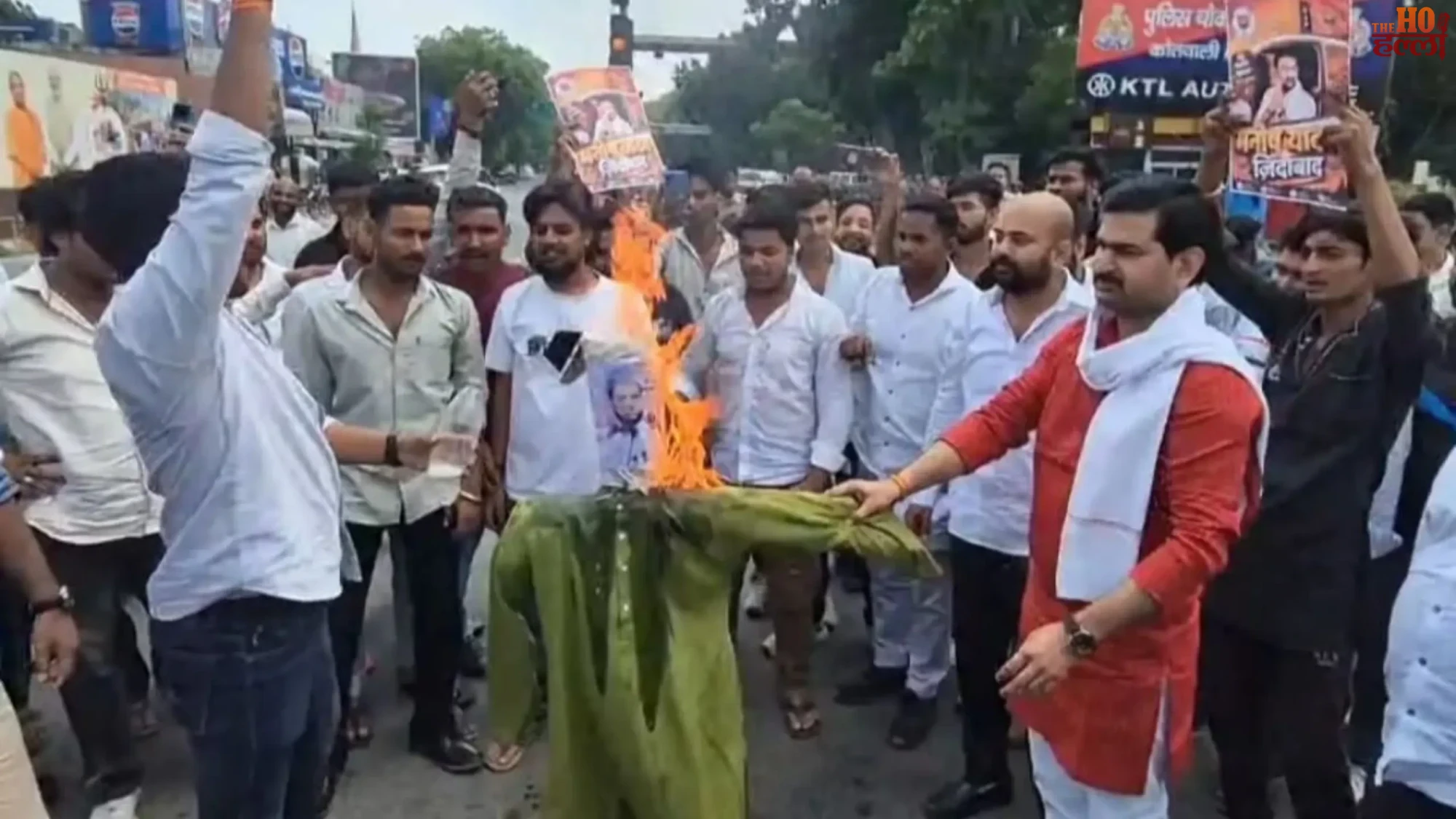 Maulana Jarjis Controversy BJP Protest Updates