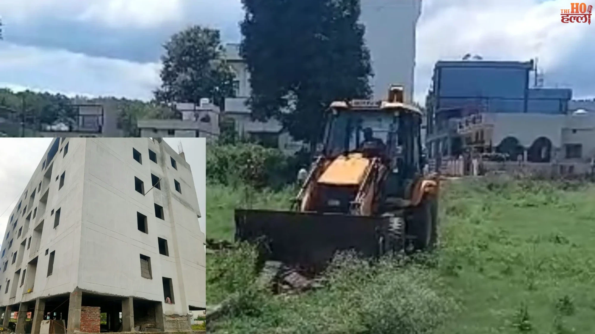 MDDA Demolishes Illegal Colony and Seals Building