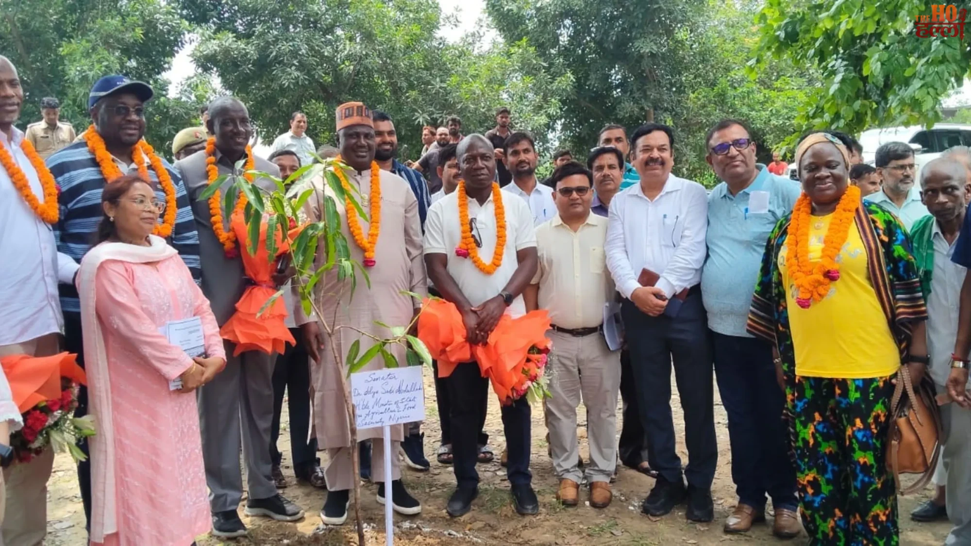 nigeria-delegation-visits-mohanlalganj-lucknow-up-agriculture-model
