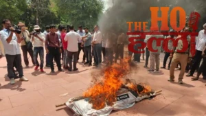 Outrage in Lucknow Against Pappu Yadav Details (2)