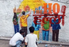rang-de-basanti-campaign-lucknow-me-yuwaon-ne-banai-graffiti