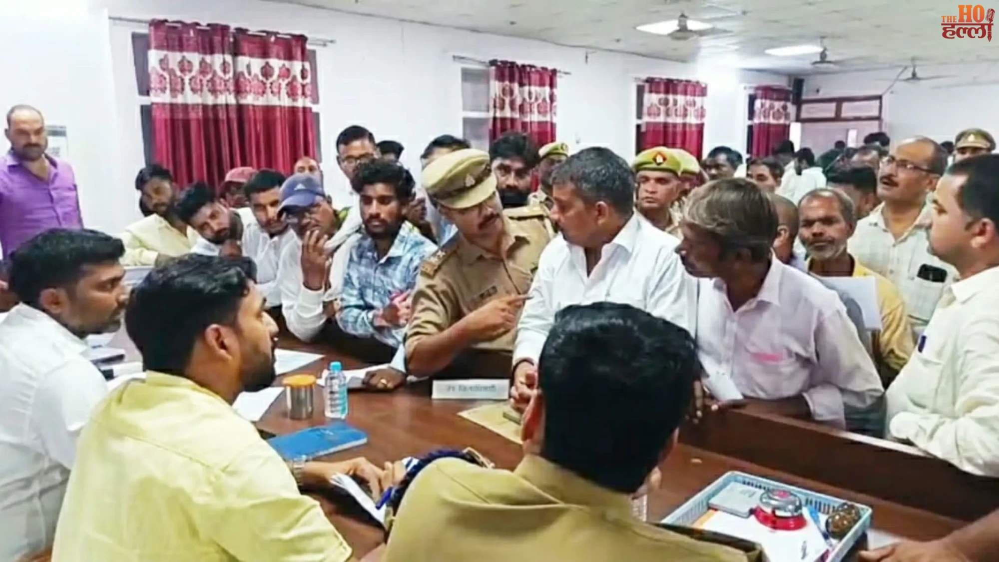 Samadhan Divas Chaos Absent Officers Spark Outrage