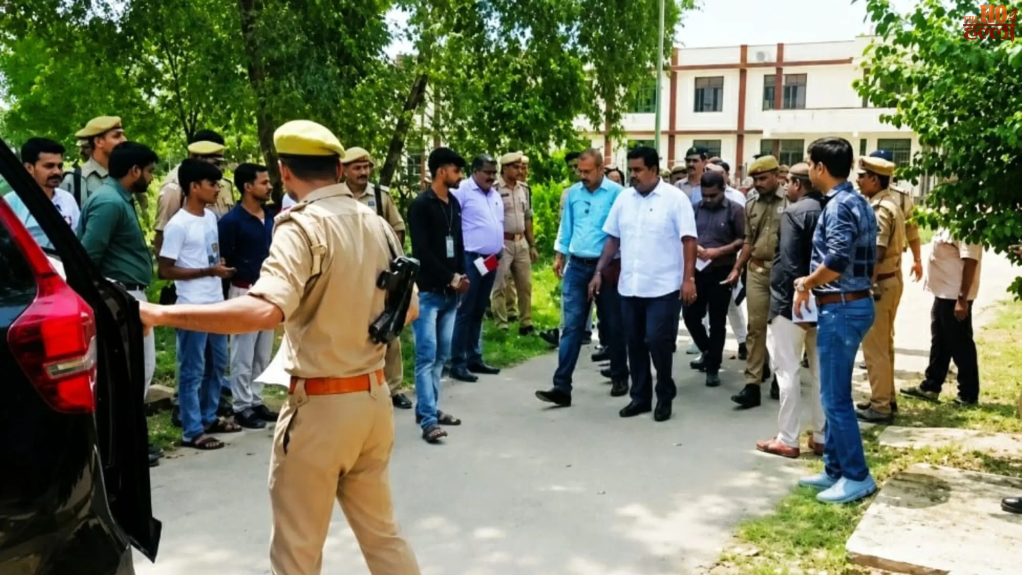 sitapur-navodaya-vidyalaya-students-protest-dm