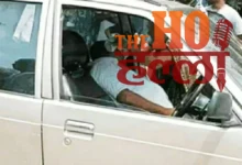 sitapur-teacher-car-death-heart-attack