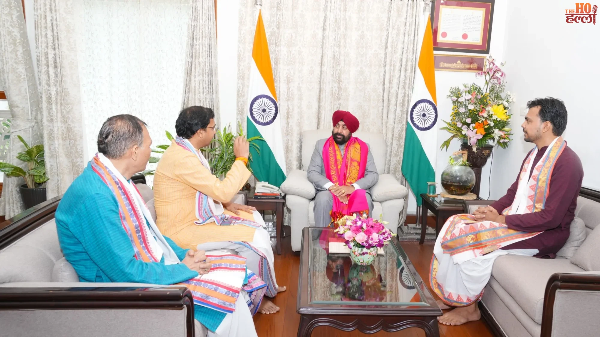Swastivachanam Delegation Meets Governor in Uttarakhand