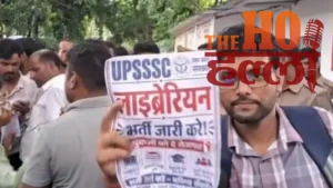 unemployed-youth-protest-deputy-cm-brijesh-pathak-house-lucknow-librarian-recruitment (2)