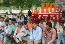 up-divyang-teachers-transfer-list-assembly-protest-7-september