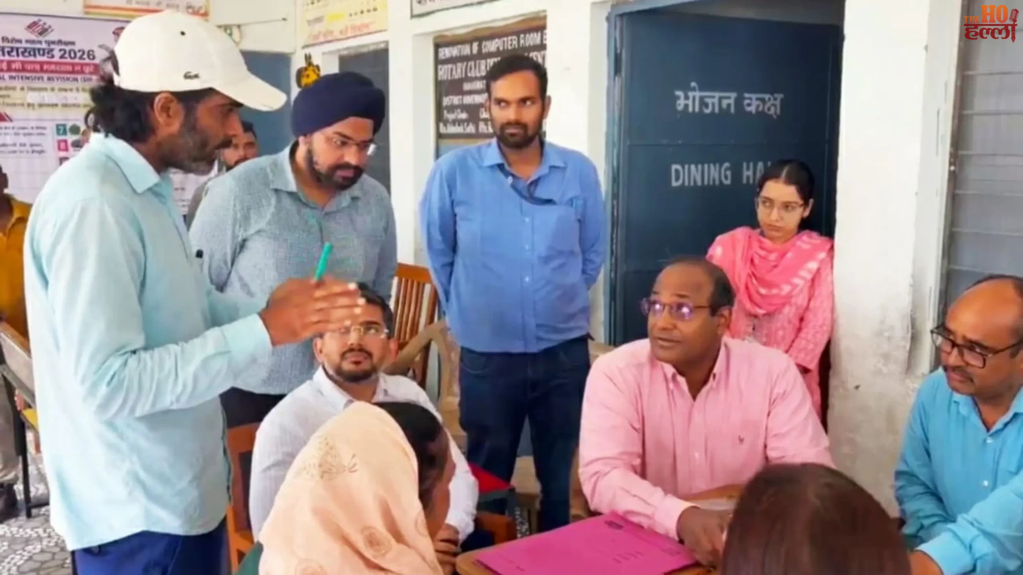 uttarakhand-news-ceo-bvrc-purushottam-inspects-sir-campaign-dehradun
