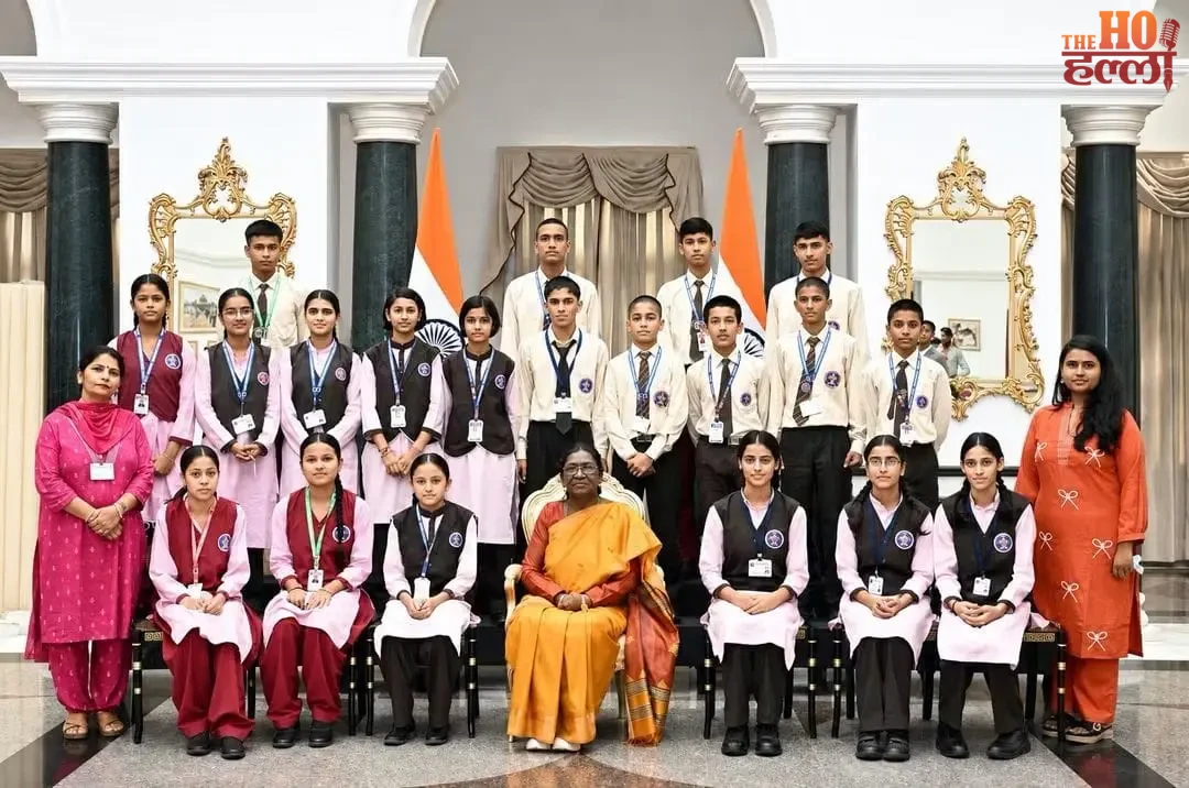 uttarakhand-school-students-rashtrapati-bhavan-droupadi-murmu-meeting