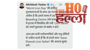 world-lion-day-cm-yogi-appeals-akhilesh-yadav-attacks-etawah-lion-safari